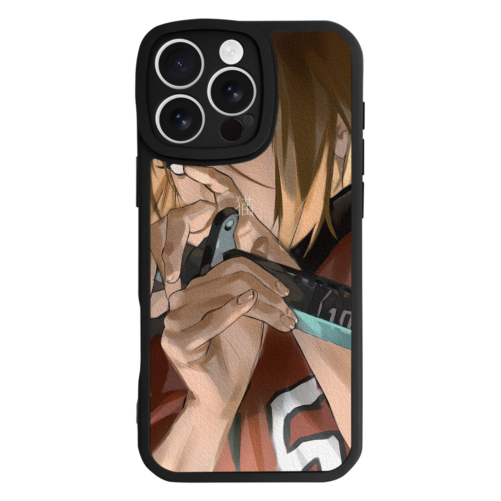 （画像用） ハイキュー!! Haikyu!! 【iPhone 16シリーズ対応】シリコンスマホケース（レザー調） 材質：シリコン